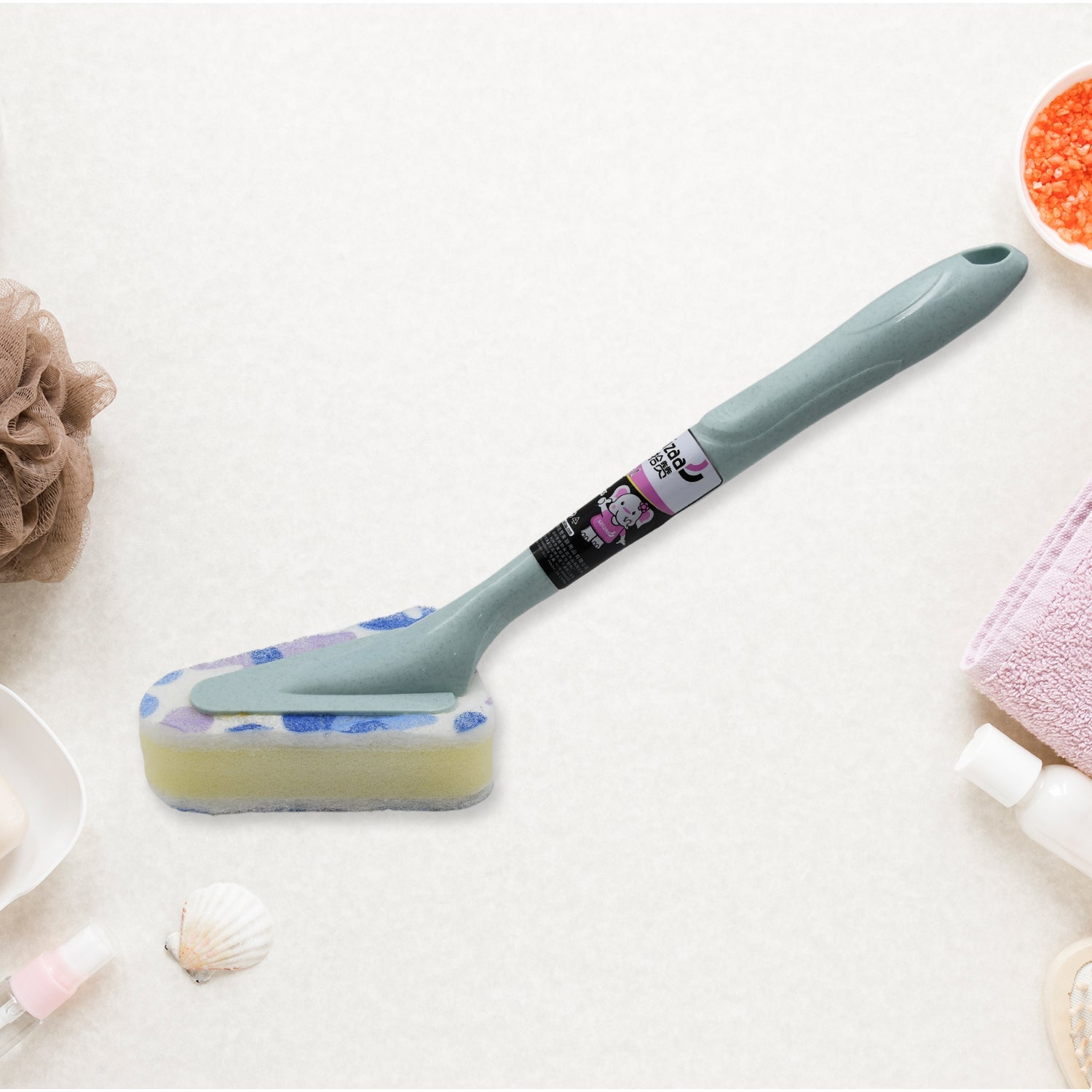 7223 Cleaning Supplies Kitchen Handle Universal Triangular Sponge Multifunctional Bathroom Brush Long Handle Kitchen , Dining & Bar 7223 Cleaning Supplies Kitchen Handle Universal Triangular Sponge Multifunctional Bathroom Brush Long Handle Kitchen , Dining & Bar